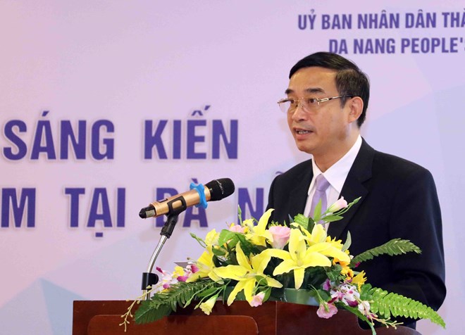 Vice Chairman of the Da Nang People’s Committee Le Trung Chinh addresses the workshop on January 16 (Photo: VNA)