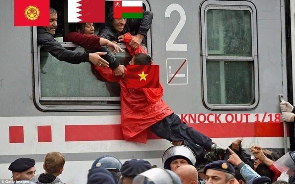 Đội tuyển Việt Nam đã giành được tấm vé cuối cùng để lên chuyến tàu vào vòng sau, theo một cách hết sức kịch tính
