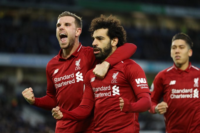 Mohamed Salah and teammates are expected to arrive in Hà Nội this summer. — Photo sports.ndtv.com Read more at http://vietnamnews.vn/sports/484089/liverpool-are-expected-to-visit-viet-nam-this-summer.html#2jERbQ7OTDSBvri5.99