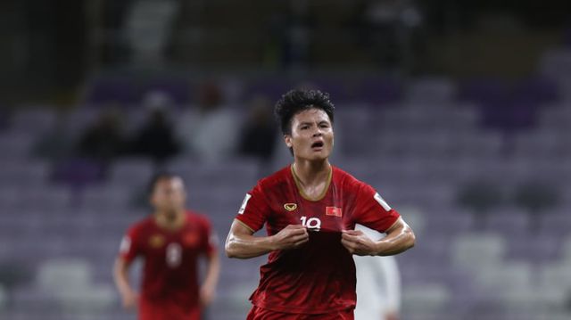 Quang Hải dẫn đầu cuộc đua giành Cầu thủ xuất sắc nhất vòng bảng Asian Cup 2019