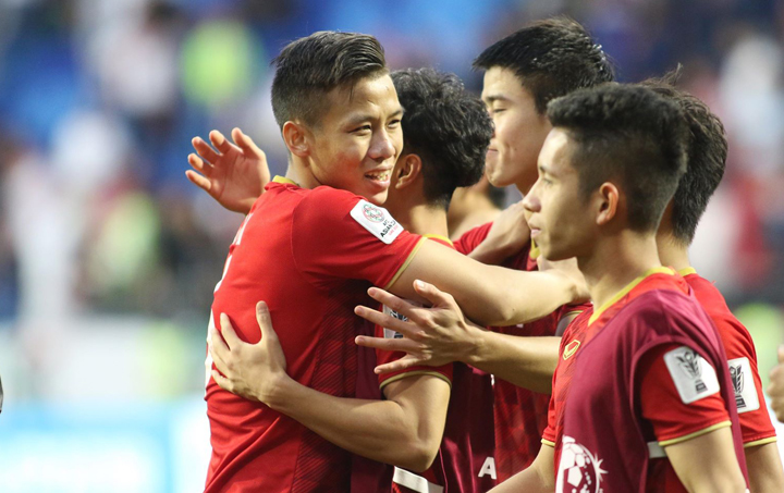 Tại tứ kết, Việt Nam sẽ gặp đội thắng trong cặp đấu giữa Nhật Bản và Ả Rập Xê-út. Ảnh: Anh Khoa