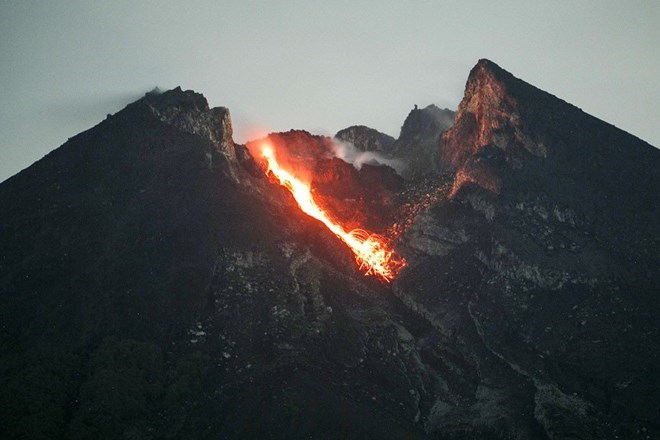 Mount Merapi is the most active volcano in Indonesia (Photo: Jakarta Post)