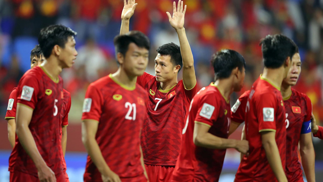 Dù dừng bước ở vòng tứ kết ASIAN Cup 2019 nhưng tương lai vẫn đang rộng mở với đội tuyển Việt Nam. Ảnh: FIFA