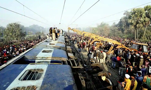 Tàu hỏa trật bánh ở Ấn Độ, 7 hành khách thiệt mạng