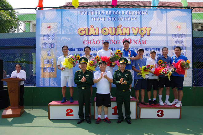 Giải quần vợt chào mừng Ngày truyền thống Bộ đội Biên phòng