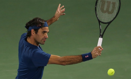 Federer thắng trận ra quân ở Dubai Championships