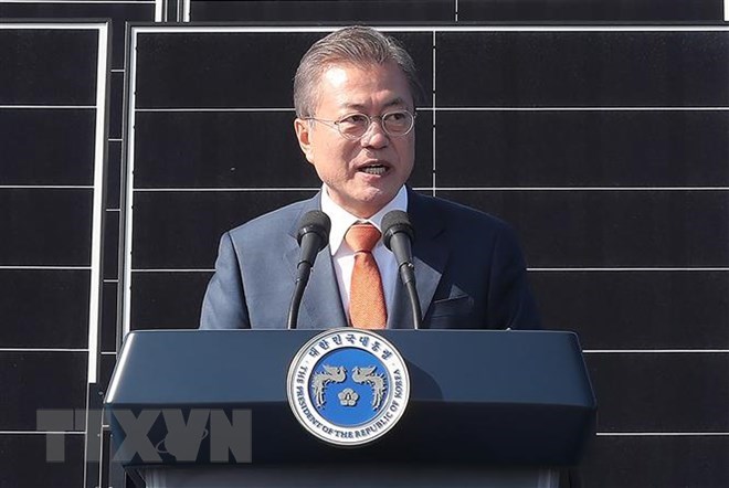 President of the Republic of Korea (RoK) Moon Jae-in (Photo: VNA)