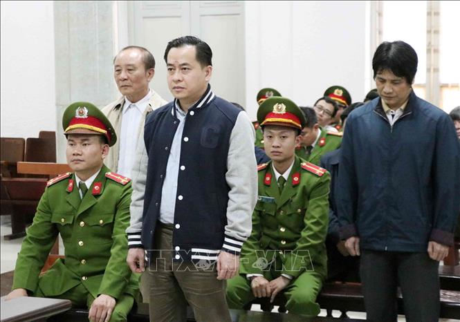 Bị cáo Phan Văn Anh Vũ tại phiên tòa sơ thẩm ngày 30/01/2019 tại Hà Nội. Ảnh: Văn Điệp/TTXVN