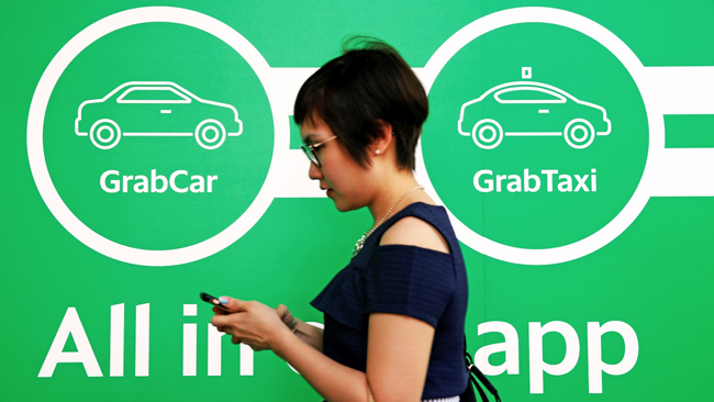 Dịch vụ gọi xe Grab phát triển rất mạnh ở Đông Nam Á