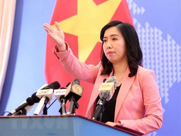 Spokesperson of Vietnam’s Ministry of Foreign Affairs Le Thi Thu Hang (Photo: VNA)