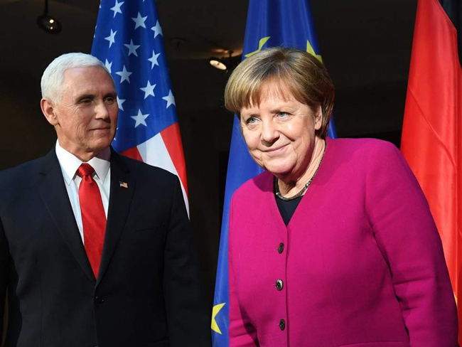 Tại hội nghị An ninh Munich lần thứ 55 diễn ra ở Đức ngày 16-2, Mỹ và các cường quốc châu Âu bày tỏ quan điểm khác biệt từ vấn đề an ninh Trung Đông đến thương mại, minh chứng sự rạn nứt sâu sắc xuyên Đại Tây Dương, nhất là chung quanh thỏa thuận hạt nhân Iran (còn gọi là Kế hoạch hành động chung toàn diện - JCPOA).