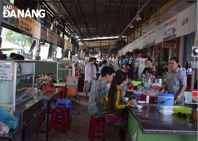 Chợ Phước Mỹ là một trong 3 chợ truyền thống đạt chuẩn an toàn vệ sinh thực phẩm trên địa bàn quận Sơn Trà.
