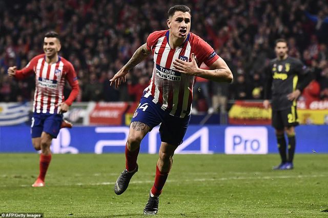 Atletico đã giành chiến thắng đầy thuyết phục trên sân nhà