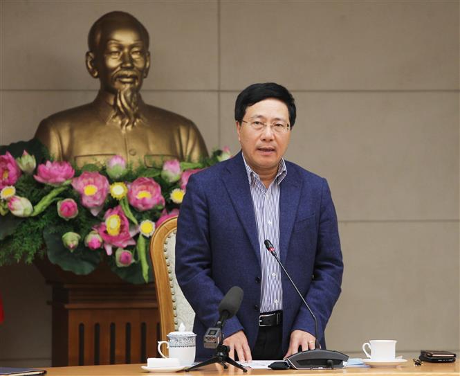 Phó Thủ tướng hoan nghênh nỗ lực của các cơ quan. Ảnh: Lâm Khánh/TTXVN