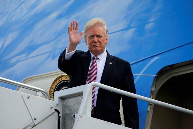 Tổng thống Donald Trump sẽ tới Hà Nội vào ngày 26-2 (ảnh: AFP)