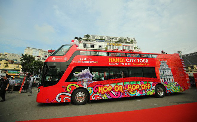 Tuyến xe buýt Bonbon tìm hiểu TP. Hà Nội kết nối với 5 bảo tàng là một trong những tour phục vụ báo chí quốc tế miễn phí.