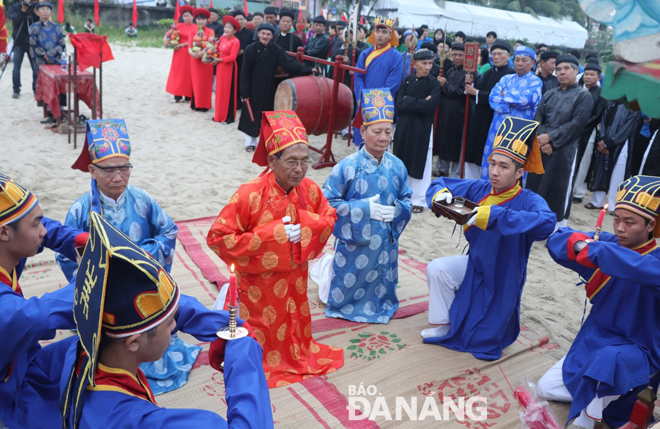 Lễ hội cầu ngư quận Thanh Khê được đầu tư quy mô nhằm phát huy giá trị nghi lễ truyền thống.