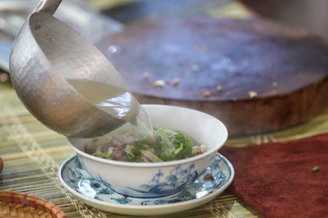 'Pho Thin' is among the favourite dishes of foreign reporters (Source: VNA)