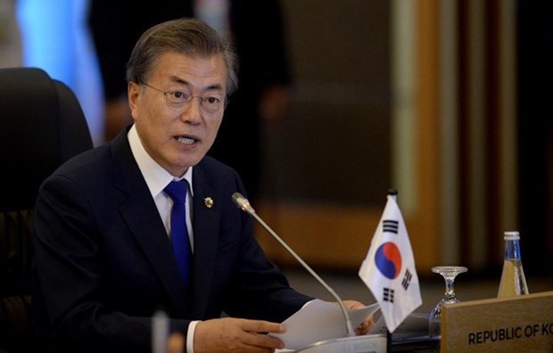 Tổng thống Hàn Quốc Moon Jae-in. (Nguồn: Reuters)