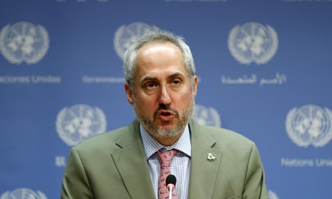 Stephane Dujarric, spokesperson of UN Secretary-General Antonio Guterres (Photo: Reuters/VNA) 