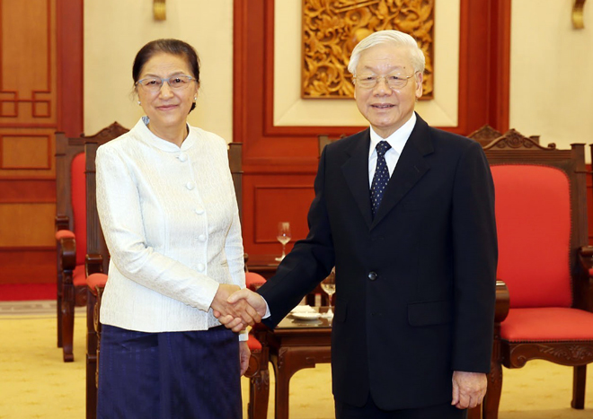 Tăng cường hợp tác giữa Quốc hội hai nước Việt - Lào