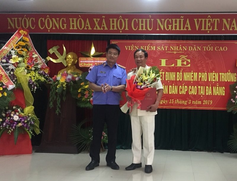 Bổ nhiệm Phó Viện trưởng VKSND cấp cao tại Đà Nẵng