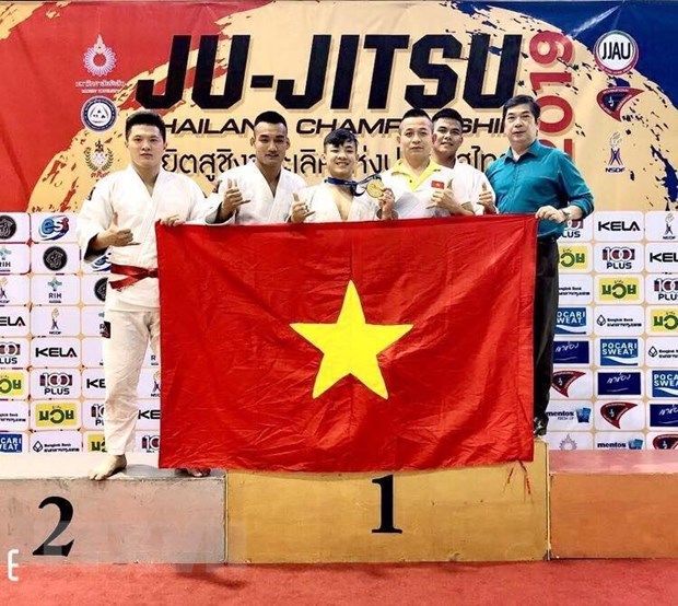 Việt Nam giành huy chương Vàng tại giải Ju-Jitsu Thái Lan mở rộng