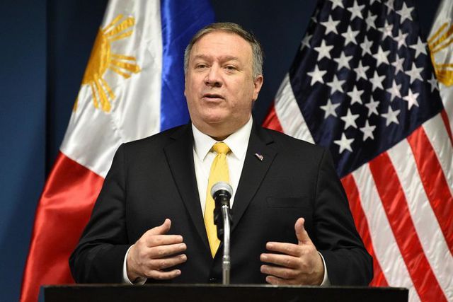 Ngoại trưởng Mỹ Mike Pompeo (Ảnh: AFP)