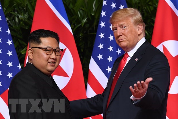 US President Donald Trump and DPRK leader Kim Jong-un (Photo: VNA)