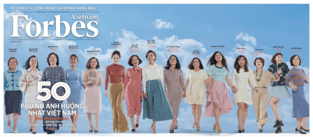 Forbes Vietnam has unveiled the list of the 50 most influential women in Vietnam in 2019 with 20 of whom entrepreneurs (Photo: forbesvietnam.com.vn)