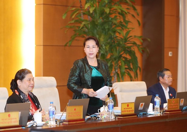Chủ tịch Quốc hội Nguyễn Thị Kim Ngân phát biểu bế mạc Phiên họp 