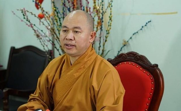 Thượng tọa Thích Đức Thiện - Phó Chủ tịch kiêm Tổng Thư ký Hội đồng trị sự Giáo hội Phật giáo Việt Nam. (Ảnh: CTV)