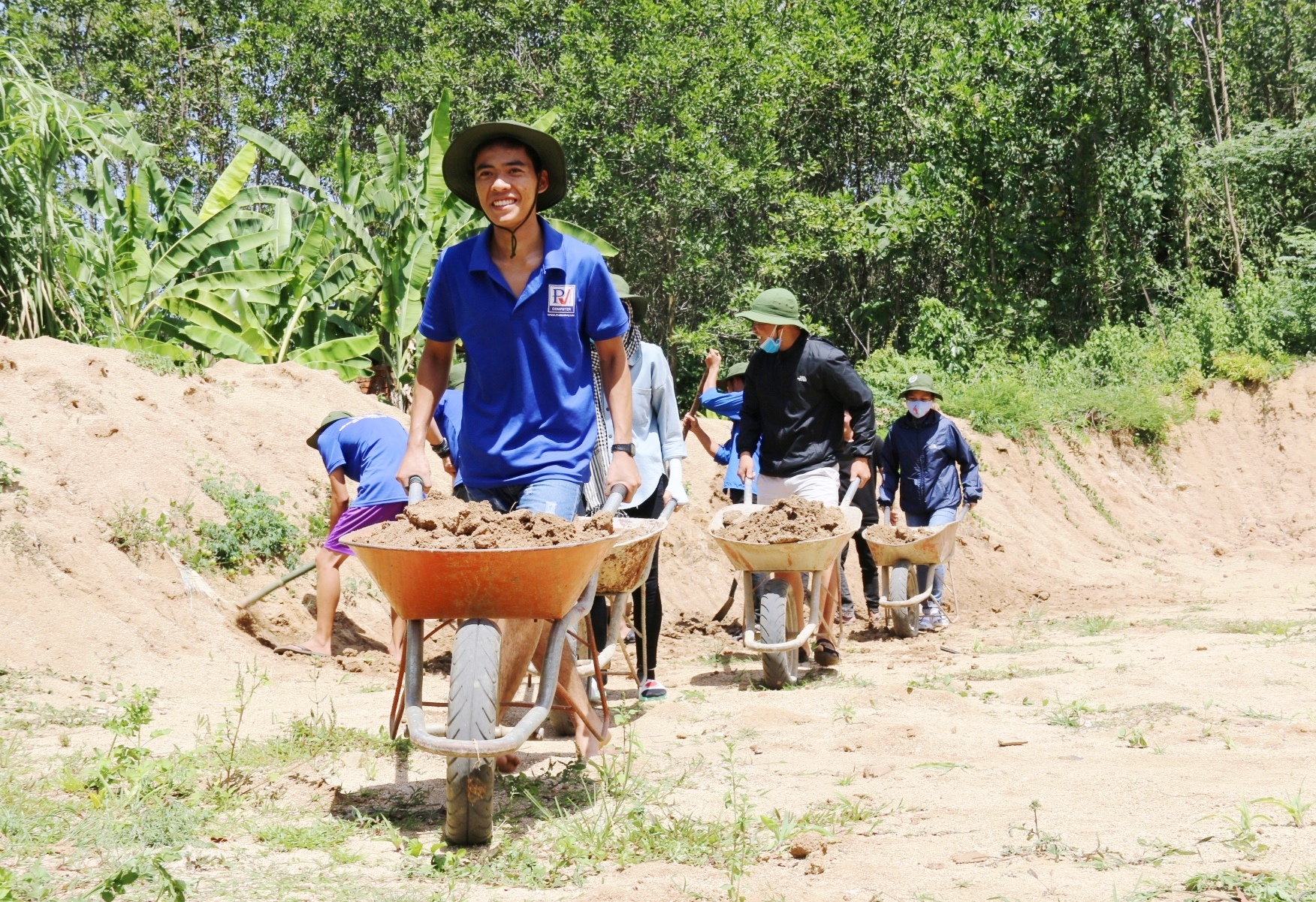 Helping people to build inter-village roads