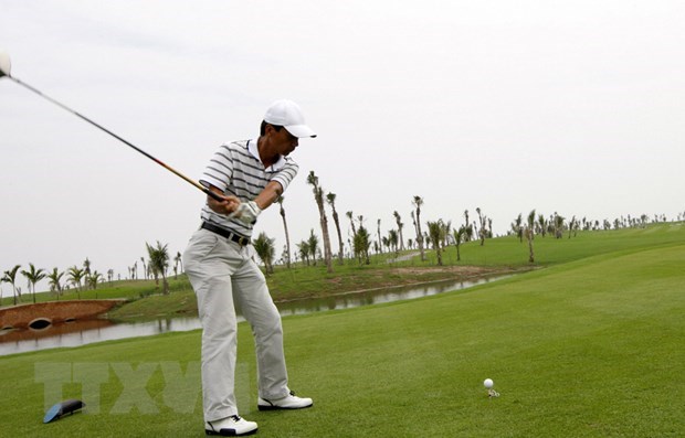 Vietnam holds great potential to develop golf tourism.(Photo: VNA)