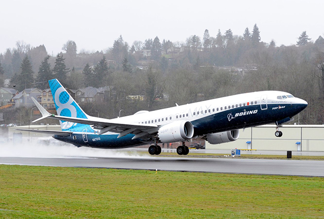 Boeing 737 Max. Ảnh: businessinsider.com