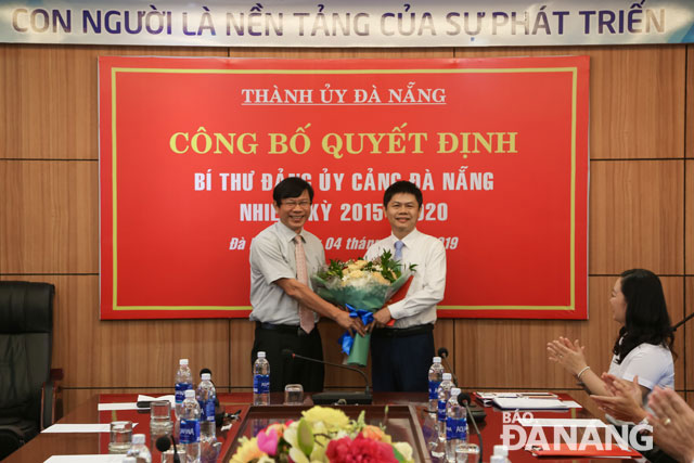Ông Trần Lê Tuấn được bầu làm Bí thư Đảng ủy Cảng Đà Nẵng
