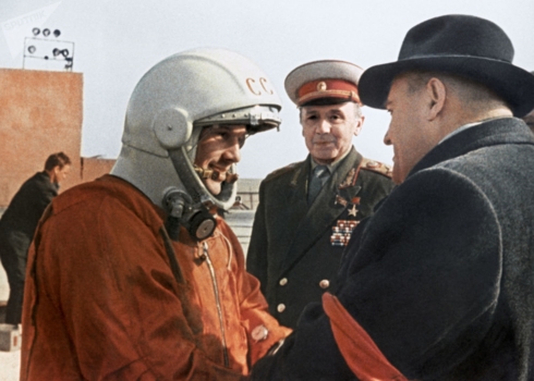 Ảnh tư liệu về nhà du hành Gagarin – người đầu tiên bay vào vũ trụ