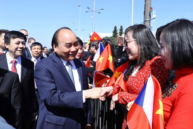Thủ tướng Nguyễn Xuân Phúc thăm chính thức Cộng hòa Séc