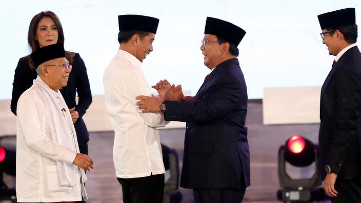 Bầu cử ở Indonesia: Tổng thống Widodo nhiều khả năng chiến thắng