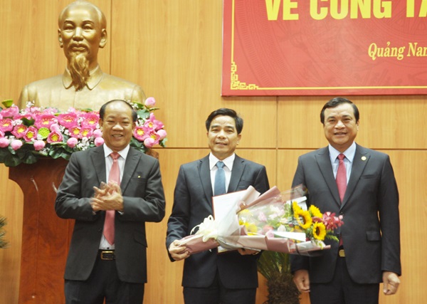 Ông Lê Văn Dũng giữ chức Phó Bí thư Tỉnh ủy Quảng Nam