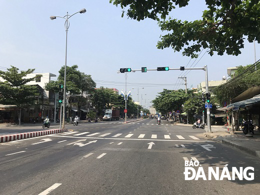 Hoàn thành cải tạo nút giao thông đường Cách mạng Tháng Tám - Trần Huấn - Trần Phước Thành