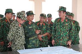 Bộ Quốc phòng kiểm tra phương án diễn tập thực binh A2 tại Đà Nẵng