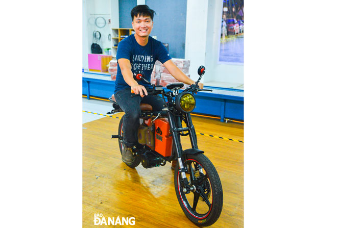 Người sáng tạo xe máy điện 'made in Đà Nẵng'