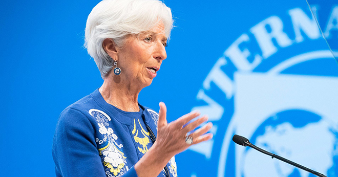 Tổng Giám đốc IMF Christine Lagard. Ảnh: AFP-TTXVN