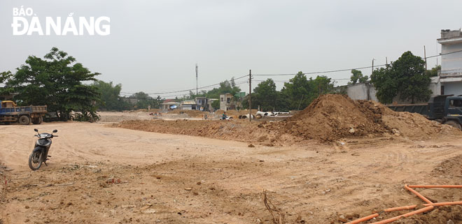 Công tác giải tỏa đền bù đường vành đai phía nam đoạn qua xã Hòa Phước, huyện Hòa Vang cơ bản hoàn thành, các đơn vị đang tiến hành thi công các hạng mục.