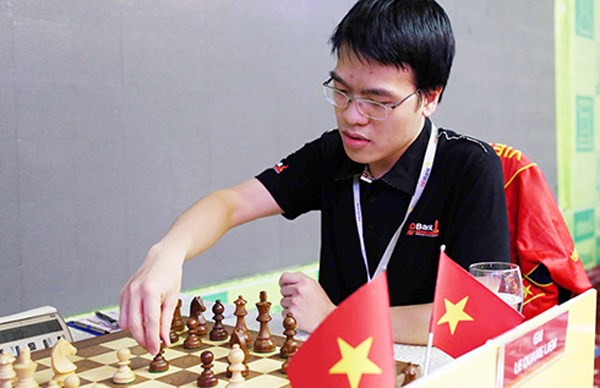 Le Quang Liem is ninth at the Dubai Open after four rounds. (Photo: webthethao.vn)