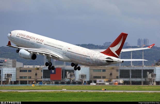 Máy bay của Cathay Dragon. (Nguồn: JetPhotos)