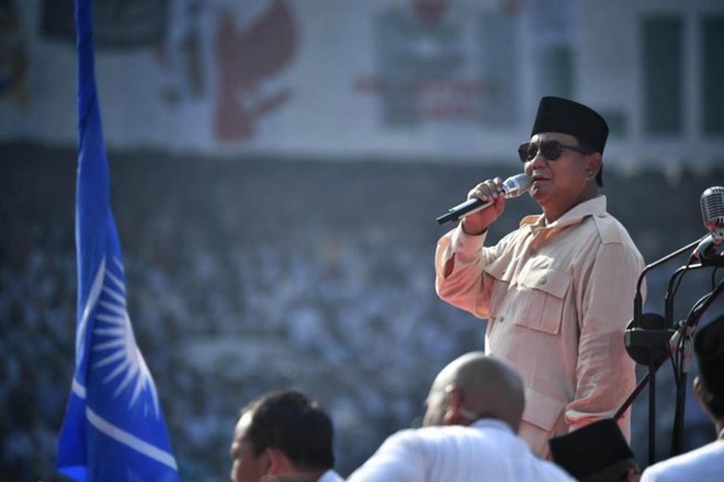 Indonesian presidential candidate Prabowo Subianto (Source: www.straitstimes.com)
