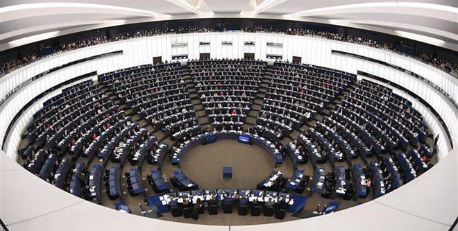 Phiên họp Nghị viện châu Âu ở Strasbourg, Pháp.