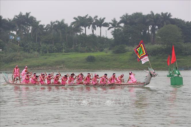 Đội thuyền xã Sông Lô, thành phố Việt Trì